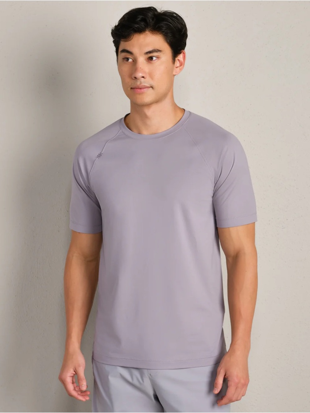 RHONE- Reign Tee Purple Smoke Size M